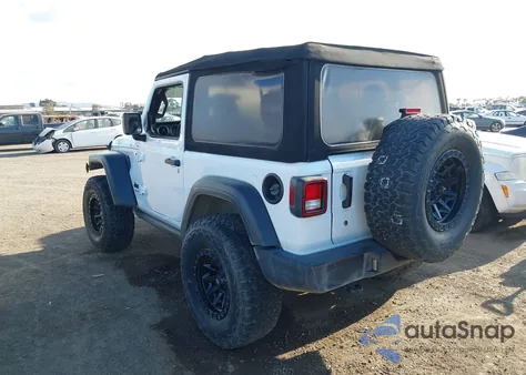 2020 Jeep Wrangler Willys 4X4 from USA, damaged, VIN 1C4GJXAN3LW236383